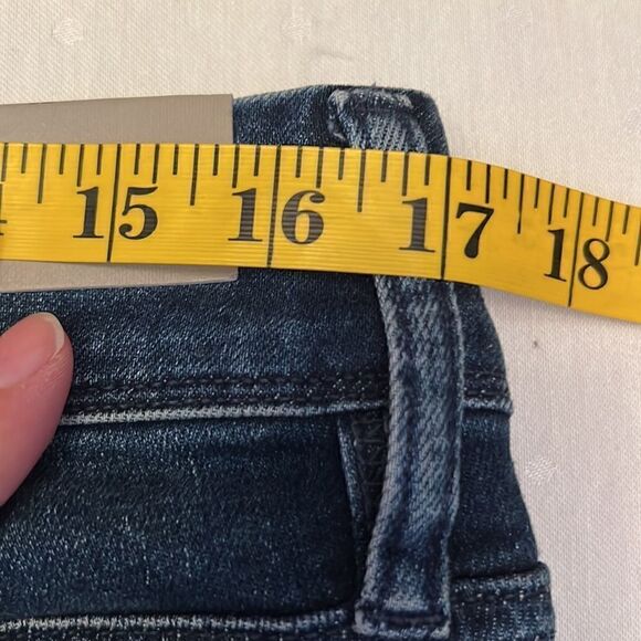 Hudson Jeans Collin Mid-Rise Skinny Jeans- Sea Floor - Size 32- NWT - Picture 7 of 11